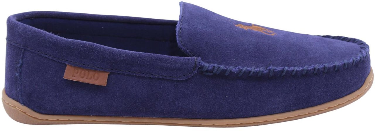 Ralph Lauren Pantoffel Blue Blauw