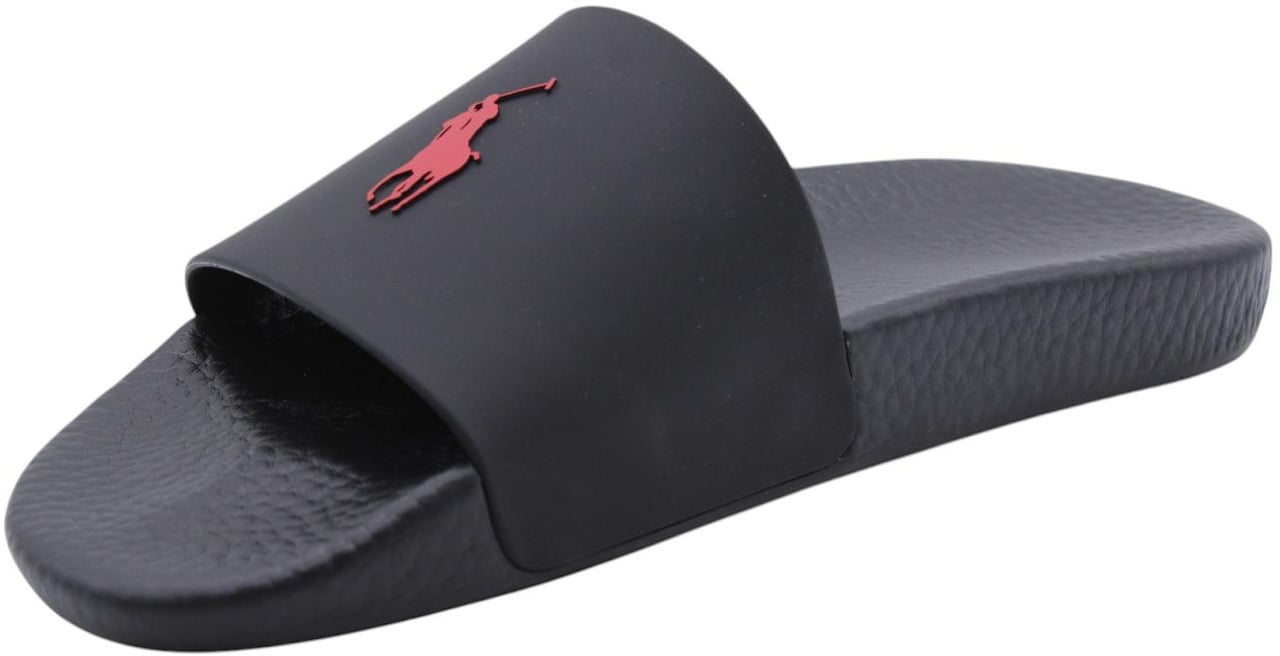 Ralph Lauren Slipper Black Zwart