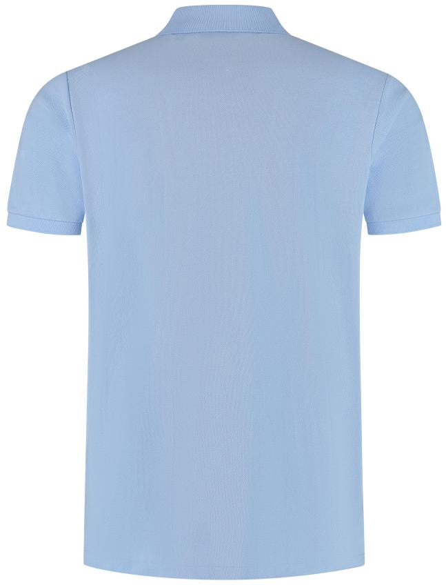 Ralph Lauren Polo Shirt Custom Slim Fit Blauw