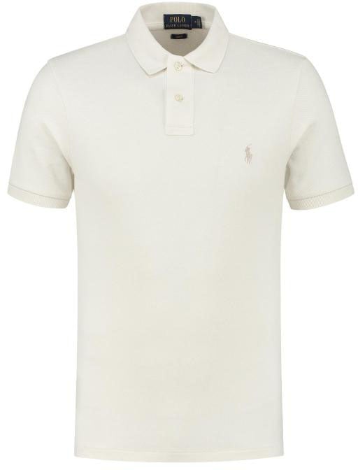 Ralph Lauren Polo Shirt Custom Slim Fit Wit