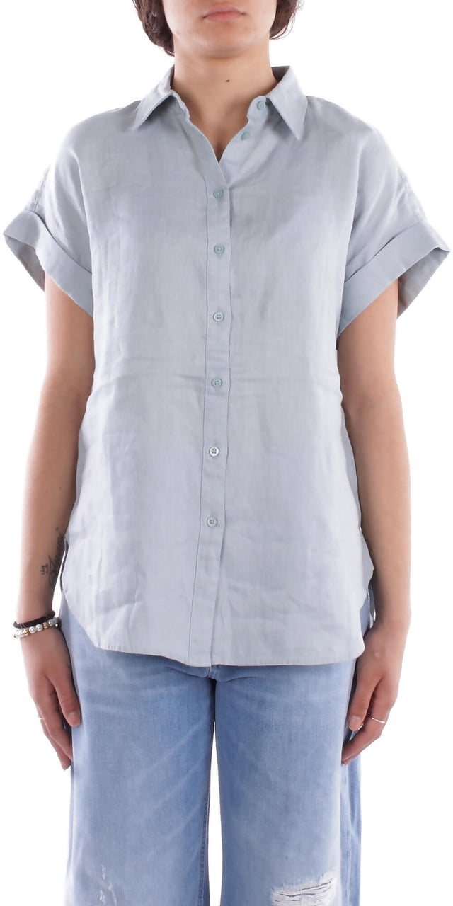 Ralph Lauren Shirts Acqua Blauw