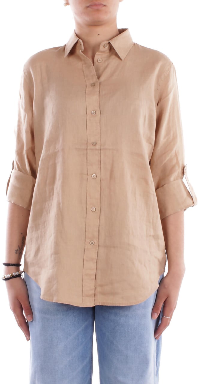 Ralph Lauren Shirts Brown Bruin