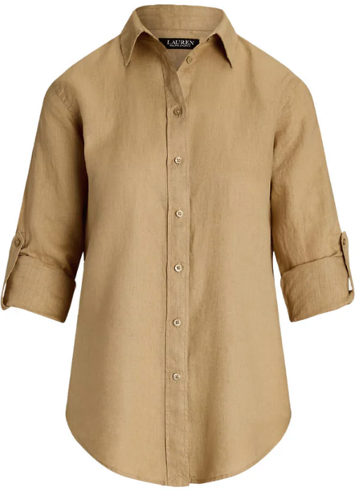Ralph Lauren Shirts Brown Bruin