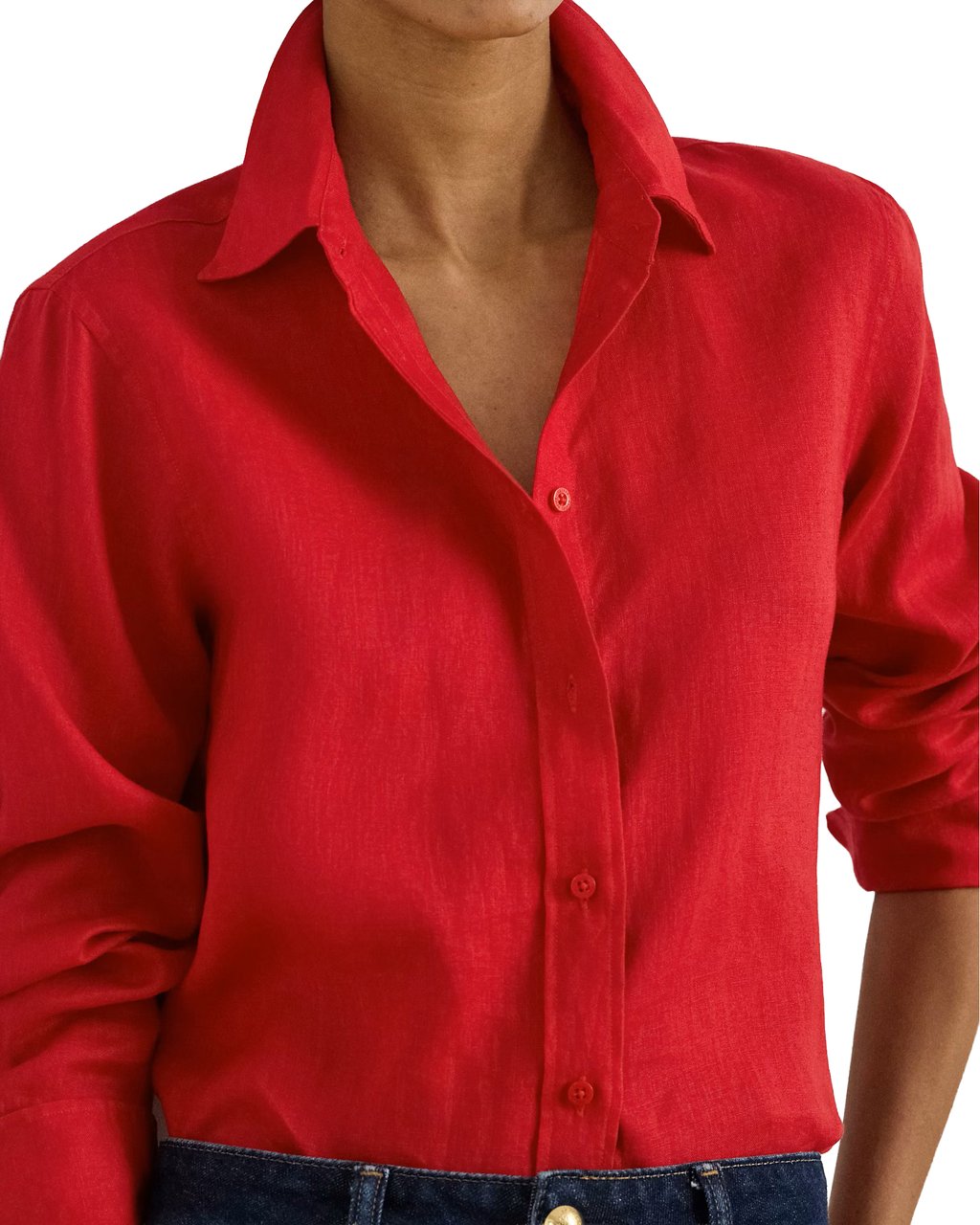 Ralph Lauren Shirts Beige Rood