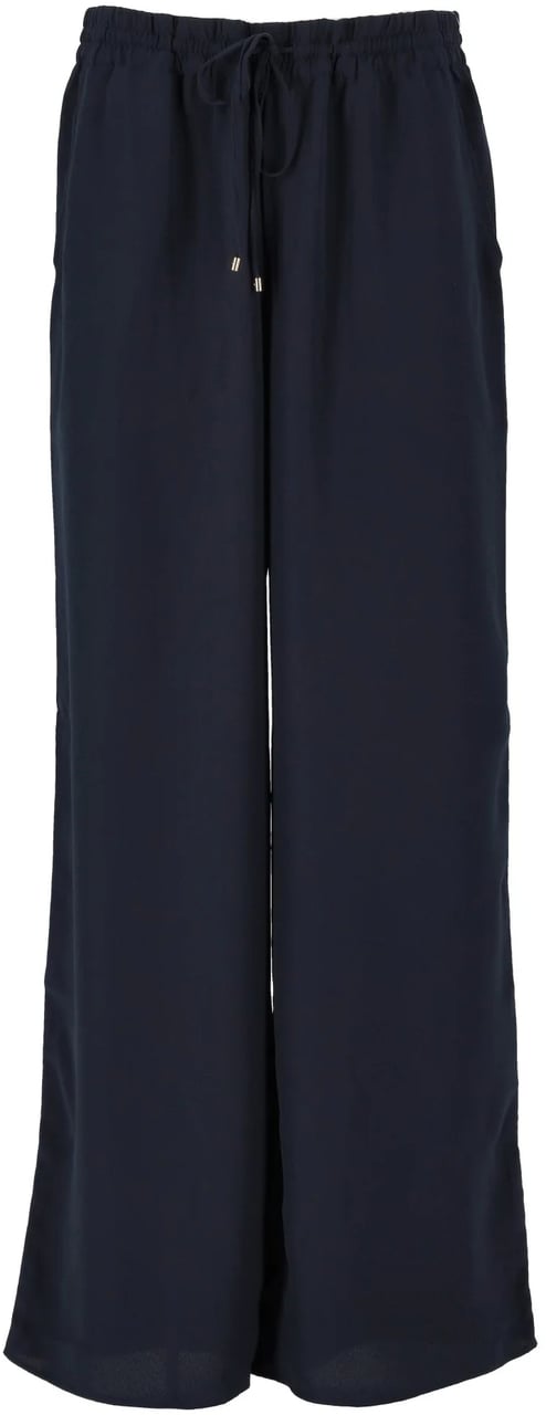 Ralph Lauren Trousers Bluecream Blauw