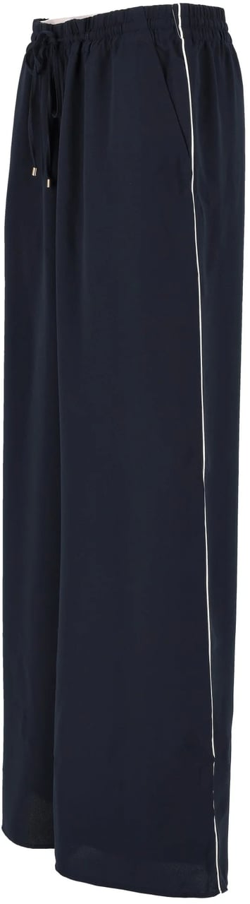 Ralph Lauren Trousers Bluecream Blauw