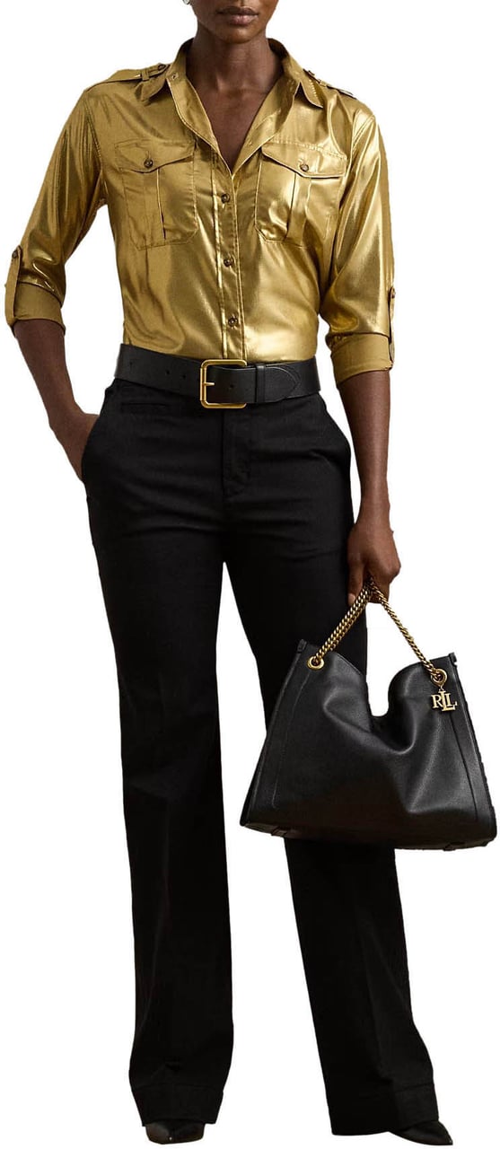 Ralph Lauren Shirts New Tangold Foil Goud