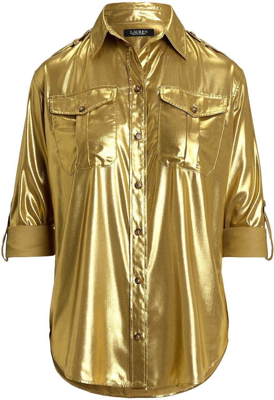 Ralph Lauren Shirts New Tangold Foil Goud