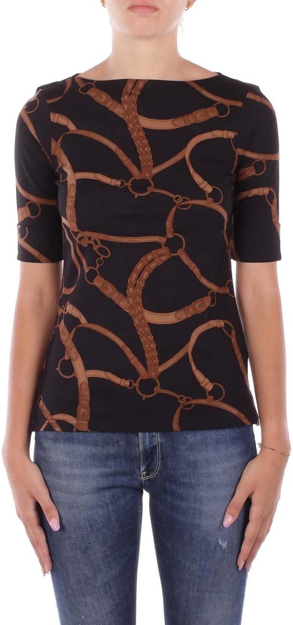 Ralph Lauren T-Shirts And Polos Black Zwart
