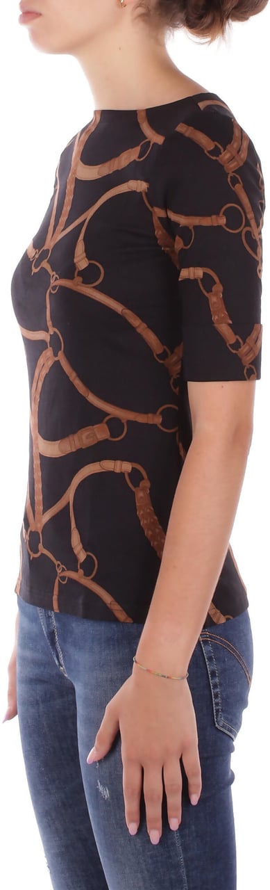 Ralph Lauren T-Shirts And Polos Black Zwart