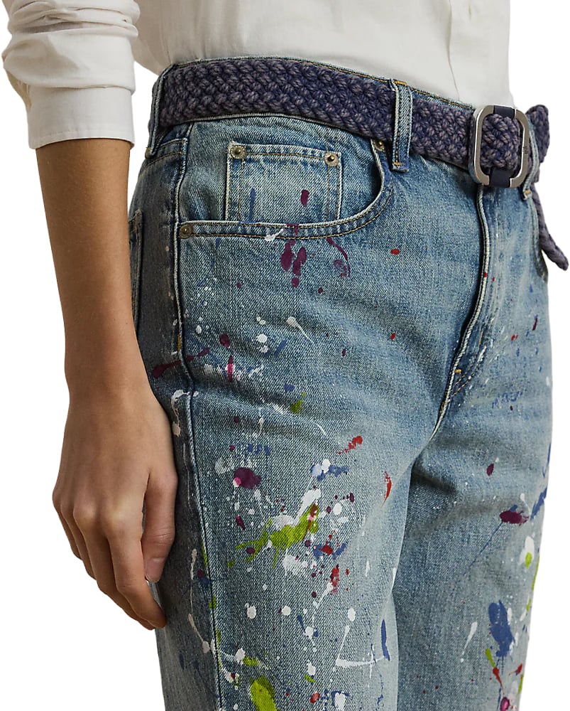 Ralph Lauren Jeans Alicia Wash Blauw