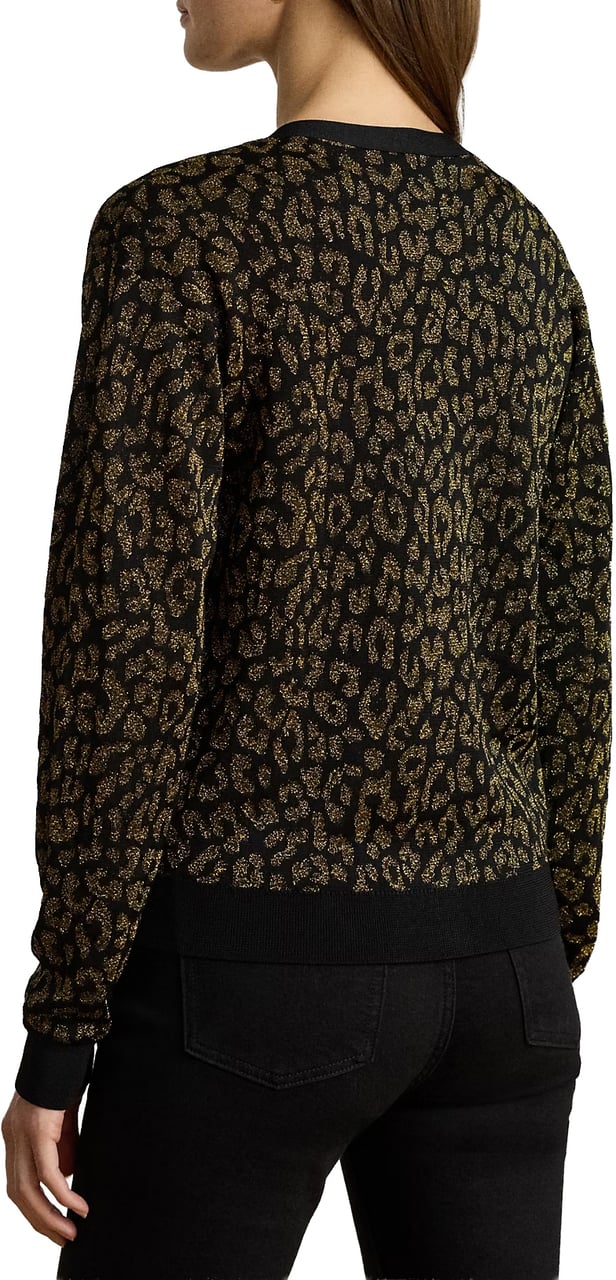 Ralph Lauren Sweaters Black/Relic Gold Metallic Divers