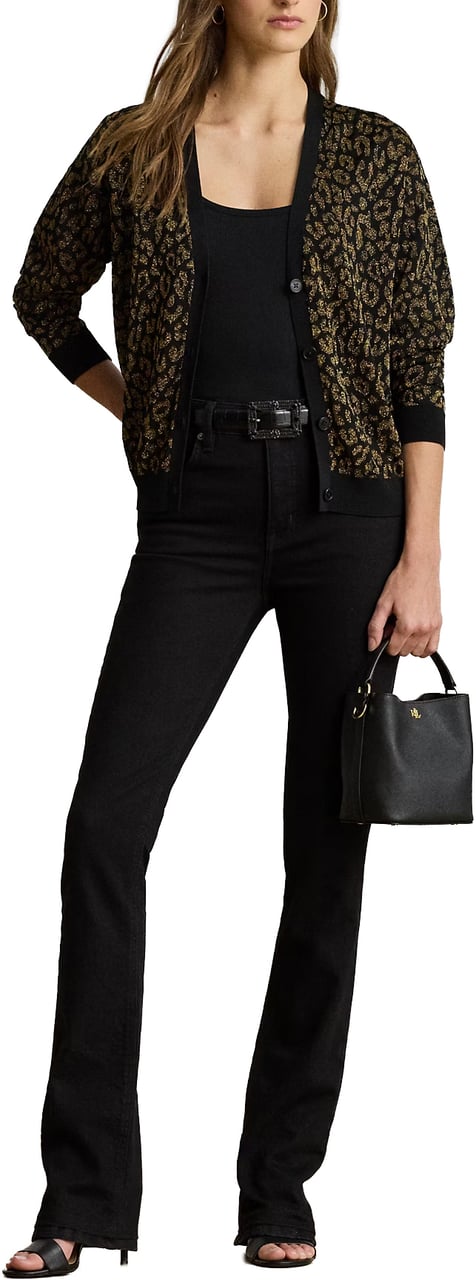 Ralph Lauren Sweaters Black/Relic Gold Metallic Divers