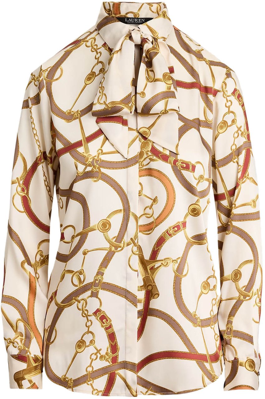 Ralph Lauren Shirts Cream Multi Divers