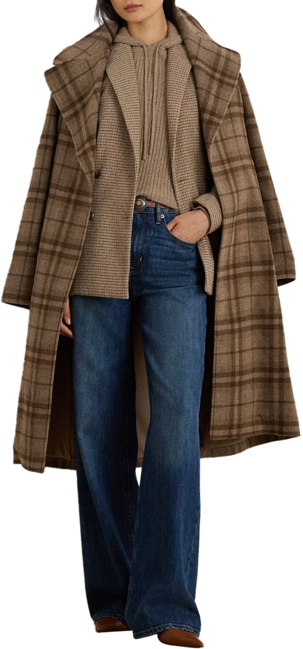 Ralph Lauren Jackets Browntaupe Multi Bruin