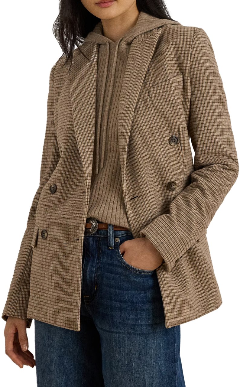 Ralph Lauren Jackets Browntaupe Multi Bruin