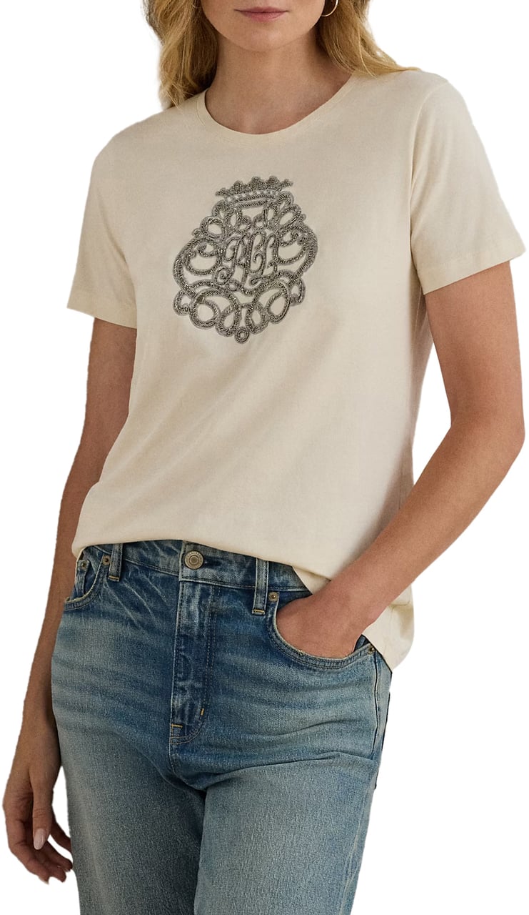 Ralph Lauren T-Shirts And Polos Mascarpone Cream Beige