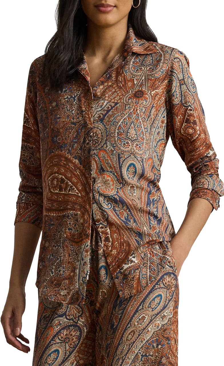 Ralph Lauren Shirts Cream Multi Divers