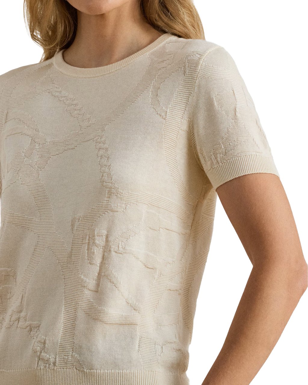 Ralph Lauren Sweaters Beige Wit