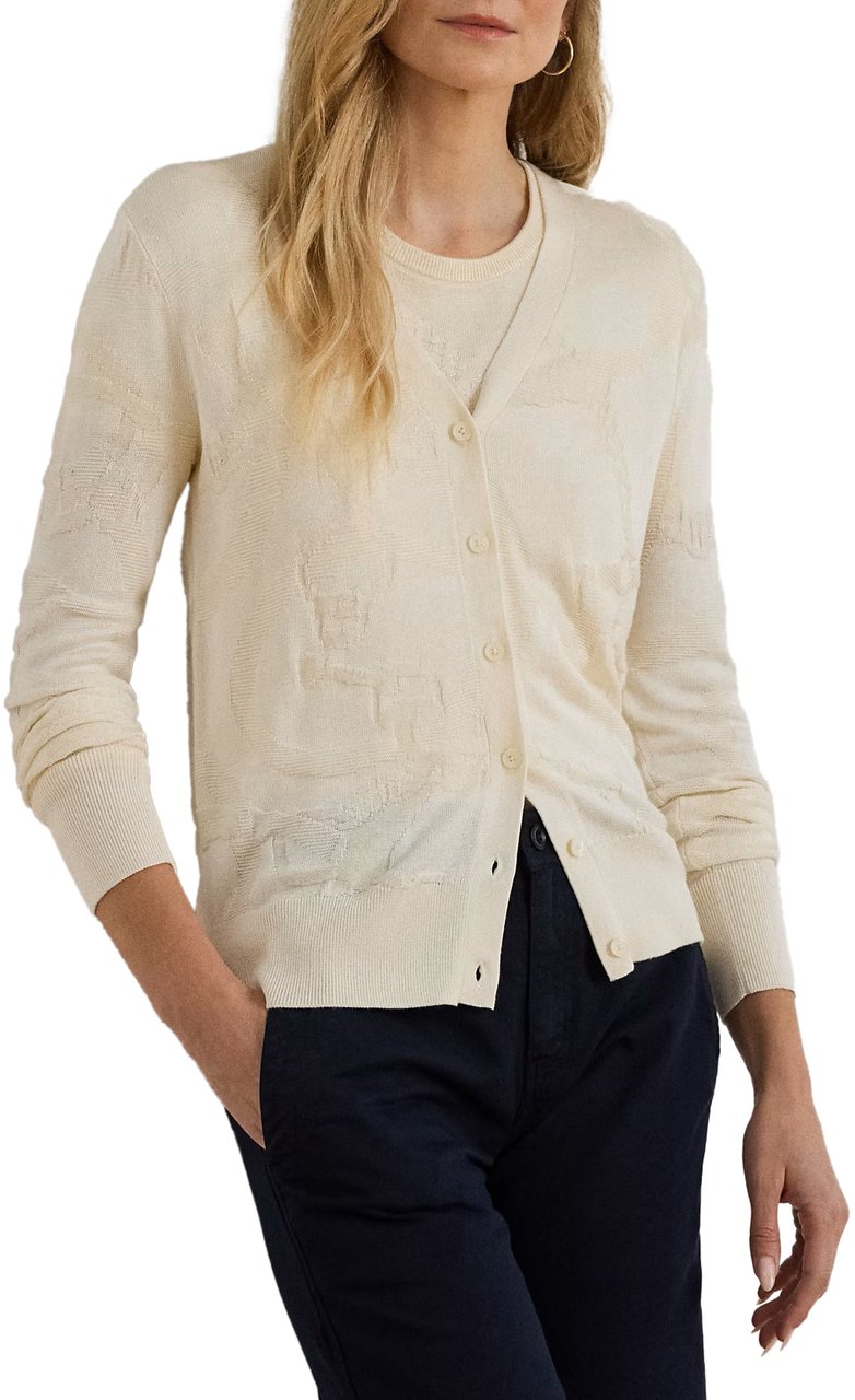 Ralph Lauren Sweaters Beige Wit