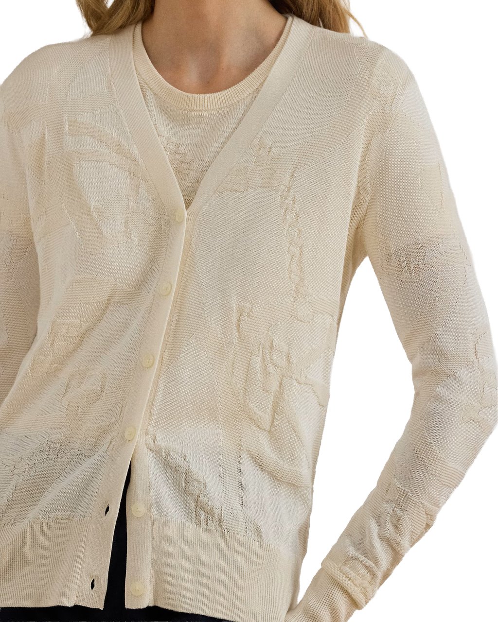 Ralph Lauren Sweaters Beige Wit