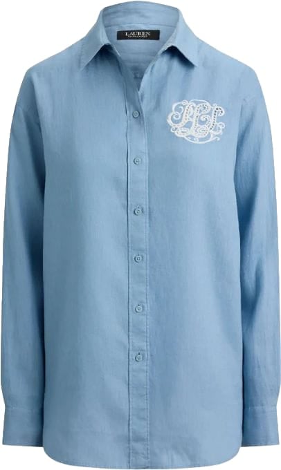 Ralph Lauren Shirts Blue Lichtblauw