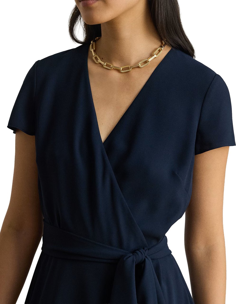 Ralph Lauren Dresses Sand Navy