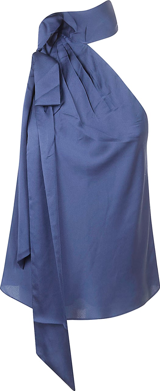 Ralph Lauren LAUREN WOVEN-CAMISOLE-PULLOVER Lichtblauw