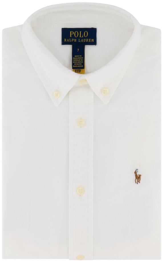 Ralph Lauren Ls Bd-tops-shirt Wit