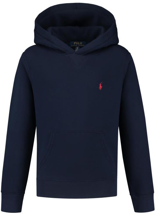 Ralph Lauren Ls Po Hood-tops-knit Blauw