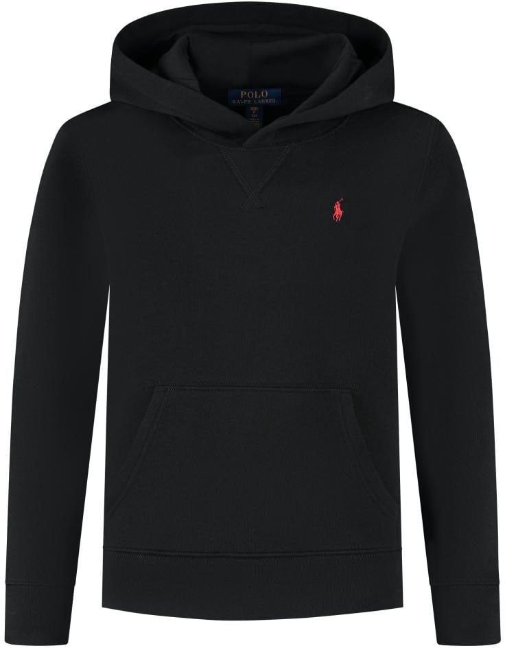 Ralph Lauren Ls Po Hood-tops-knit Zwart