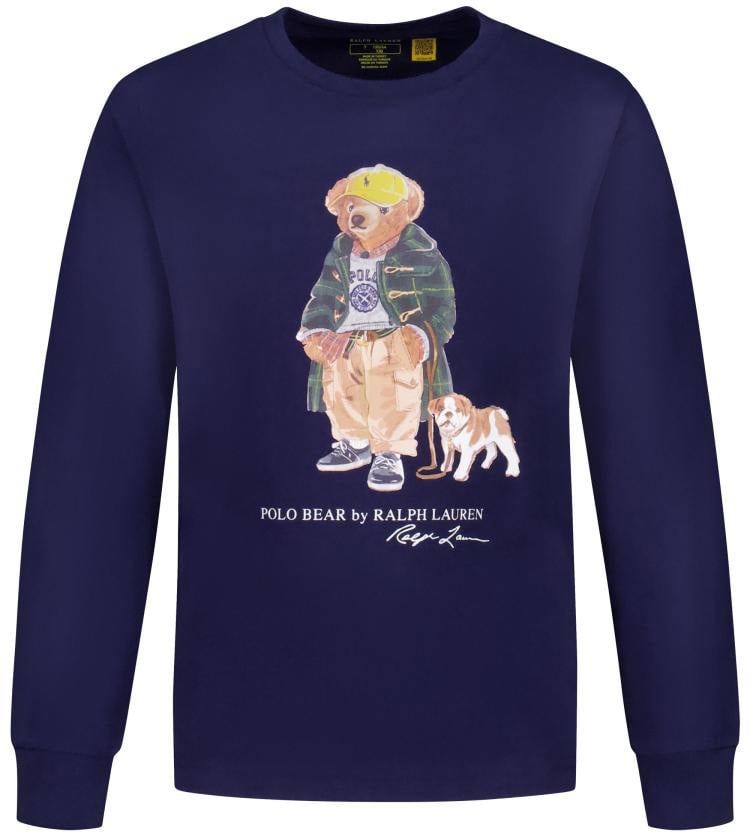 Ralph Lauren Knit-t-shirt Blauw