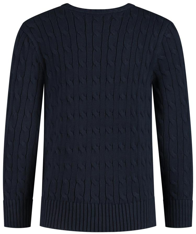 Ralph Lauren Ls Cable Cn-tops-sweater Blauw