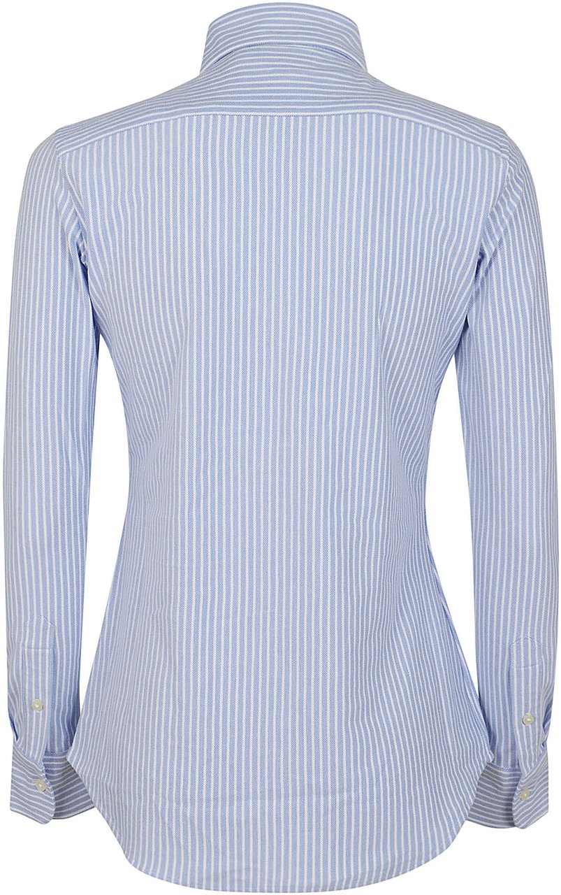 Ralph Lauren POLO RALPH LAUREN LS STR HEIDI-LONG SLEEVE-KNIT Lichtblauw