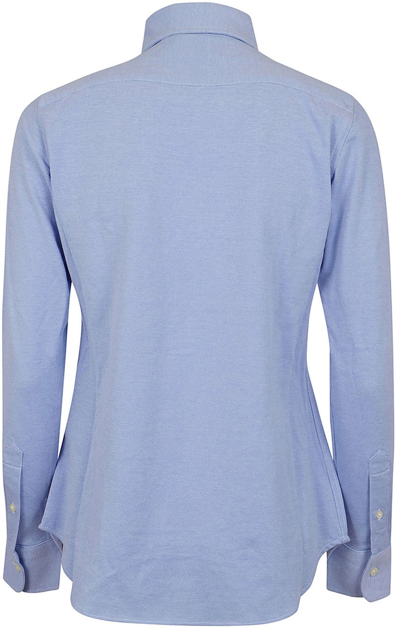 Ralph Lauren POLO RALPH LAUREN LS HEIDI-SKINNY-LONG SLEEVE-KNIT Lichtblauw