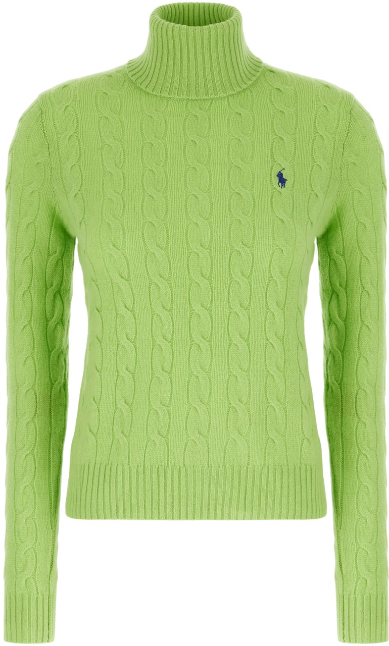 Ralph Lauren Polo Ralph Lauren Fluo green wool blend sweater Groen