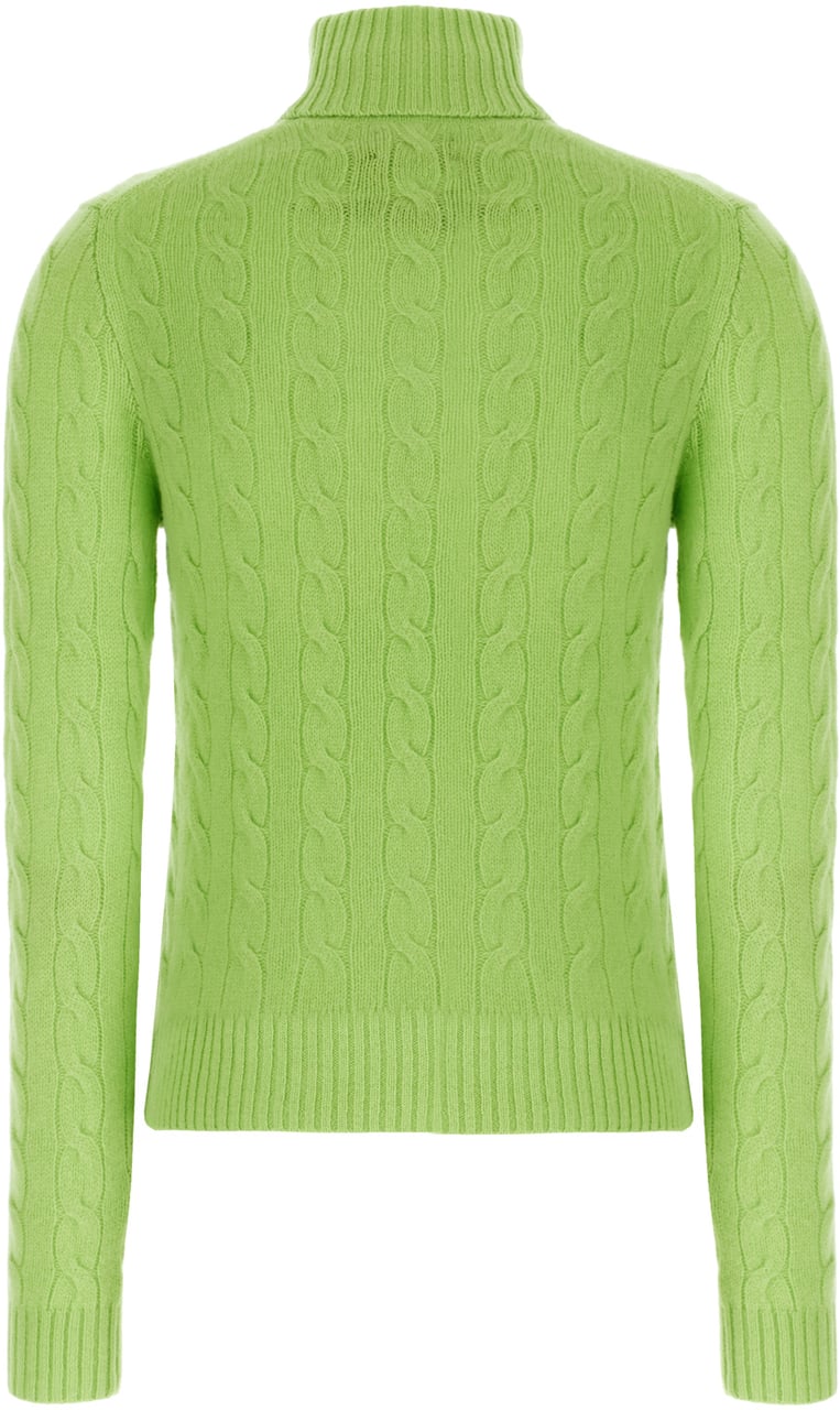 Ralph Lauren Polo Ralph Lauren Fluo green wool blend sweater Groen