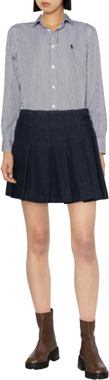 Ralph Lauren Charlotte Striped Oxford Shirt Divers