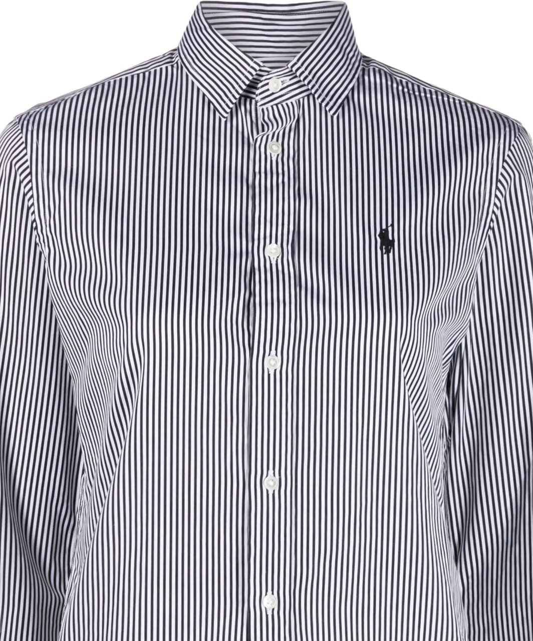Ralph Lauren Charlotte Striped Oxford Shirt Divers