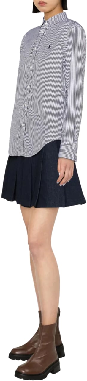 Ralph Lauren Charlotte Striped Oxford Shirt Divers