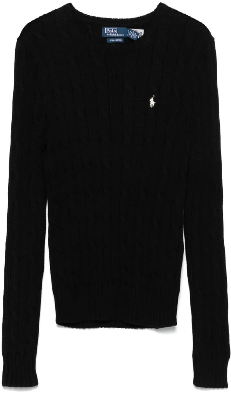 Ralph Lauren cable knit cotton crewneck sweater divers Divers