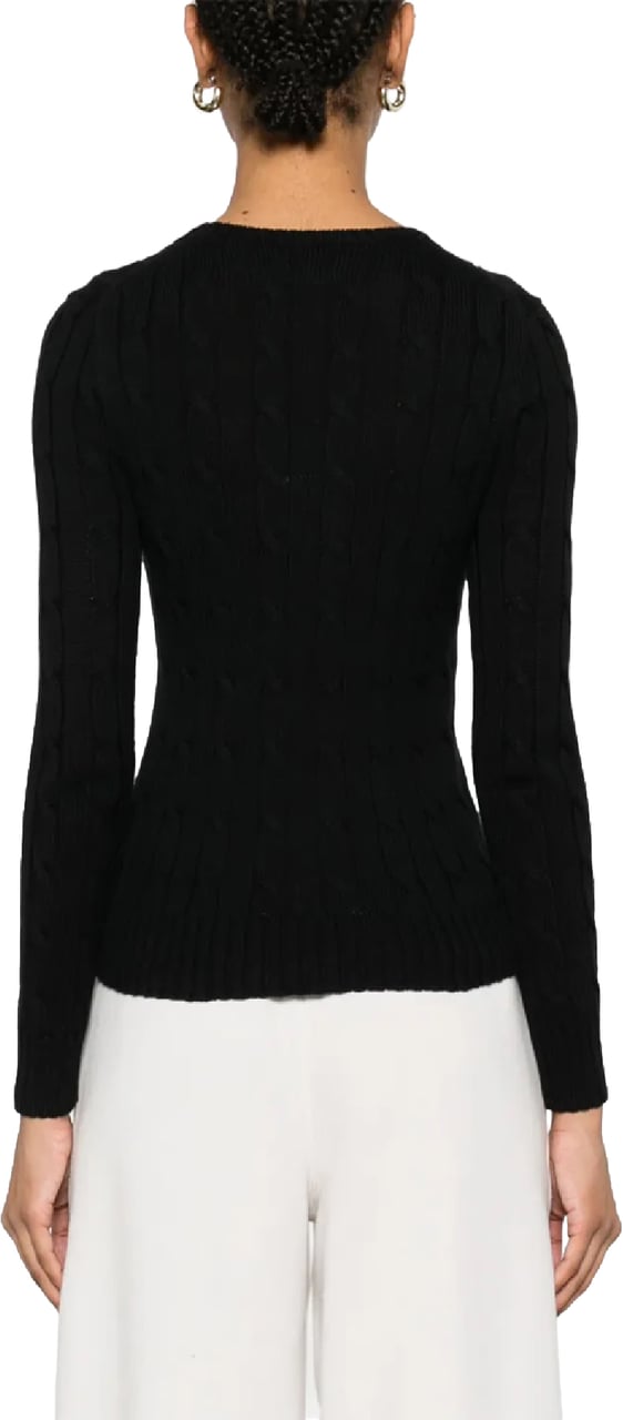 Ralph Lauren cable knit cotton crewneck sweater divers Divers