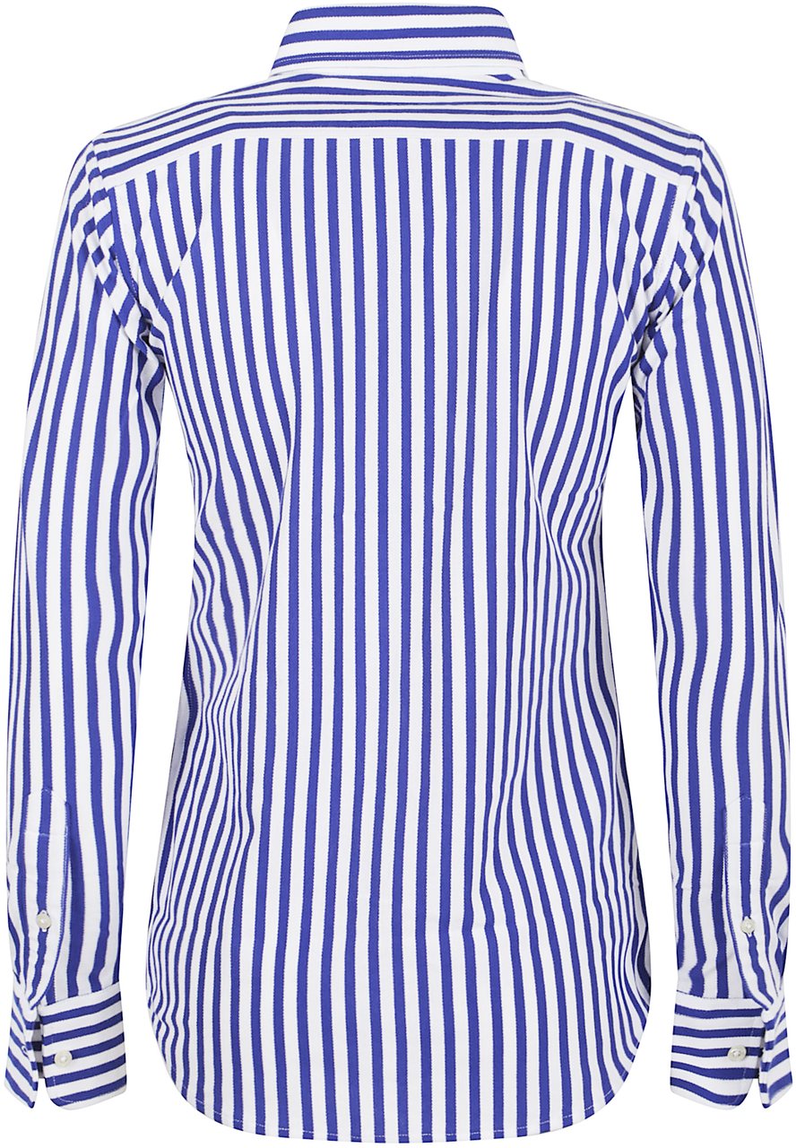 Ralph Lauren POLO RALPH LAUREN LS KNT OX ST-LONG SLEEVE-BUTTON FRONT SHIRT Lichtblauw