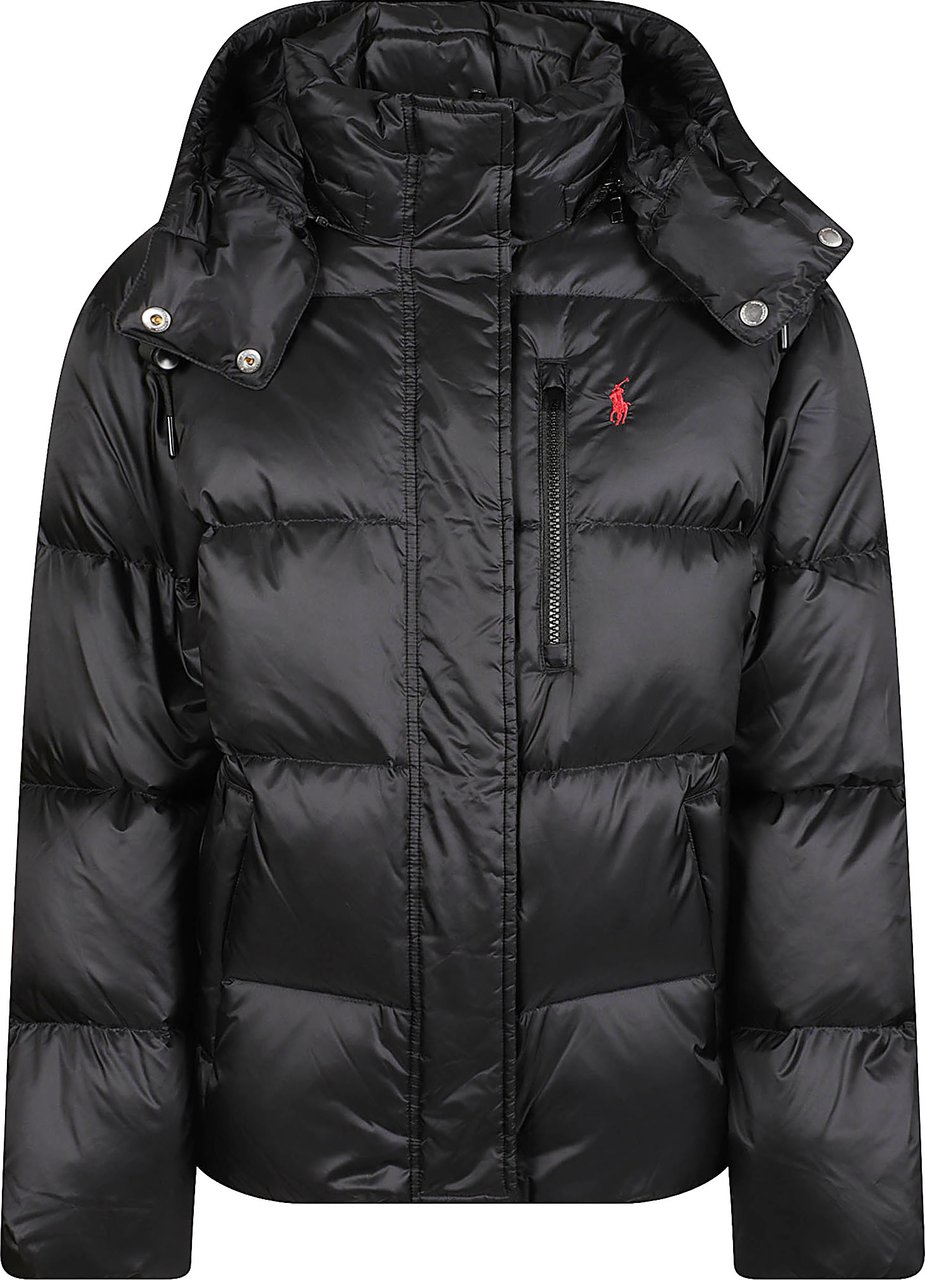 Ralph Lauren Down Jacket Black Zwart