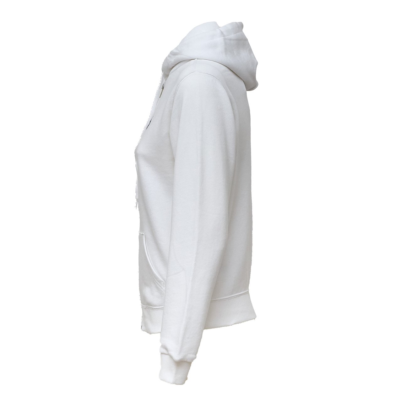 Ralph Lauren Soft Cotton Fleece Full-Zip Hoodie with Embroidered Logo Wit