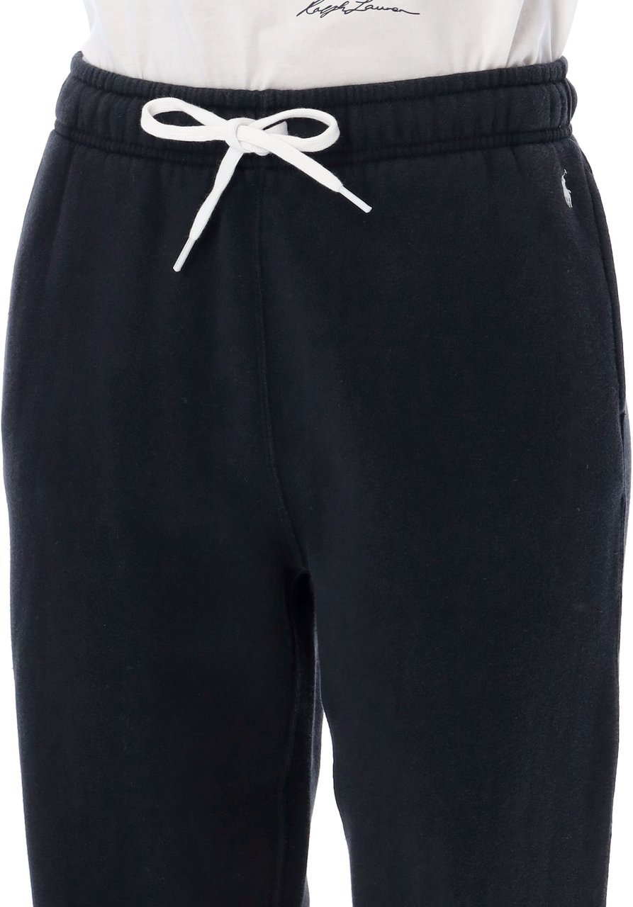Ralph Lauren Jogging Elastic Polo Black Zwart