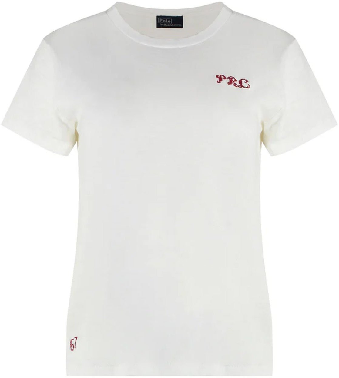 Ralph Lauren Ralph Lauren Cotton T-Shirt Wit