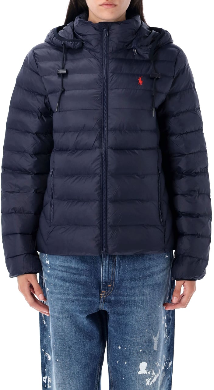 Ralph Lauren Four Season Down Jacket Rl Navy Blauw