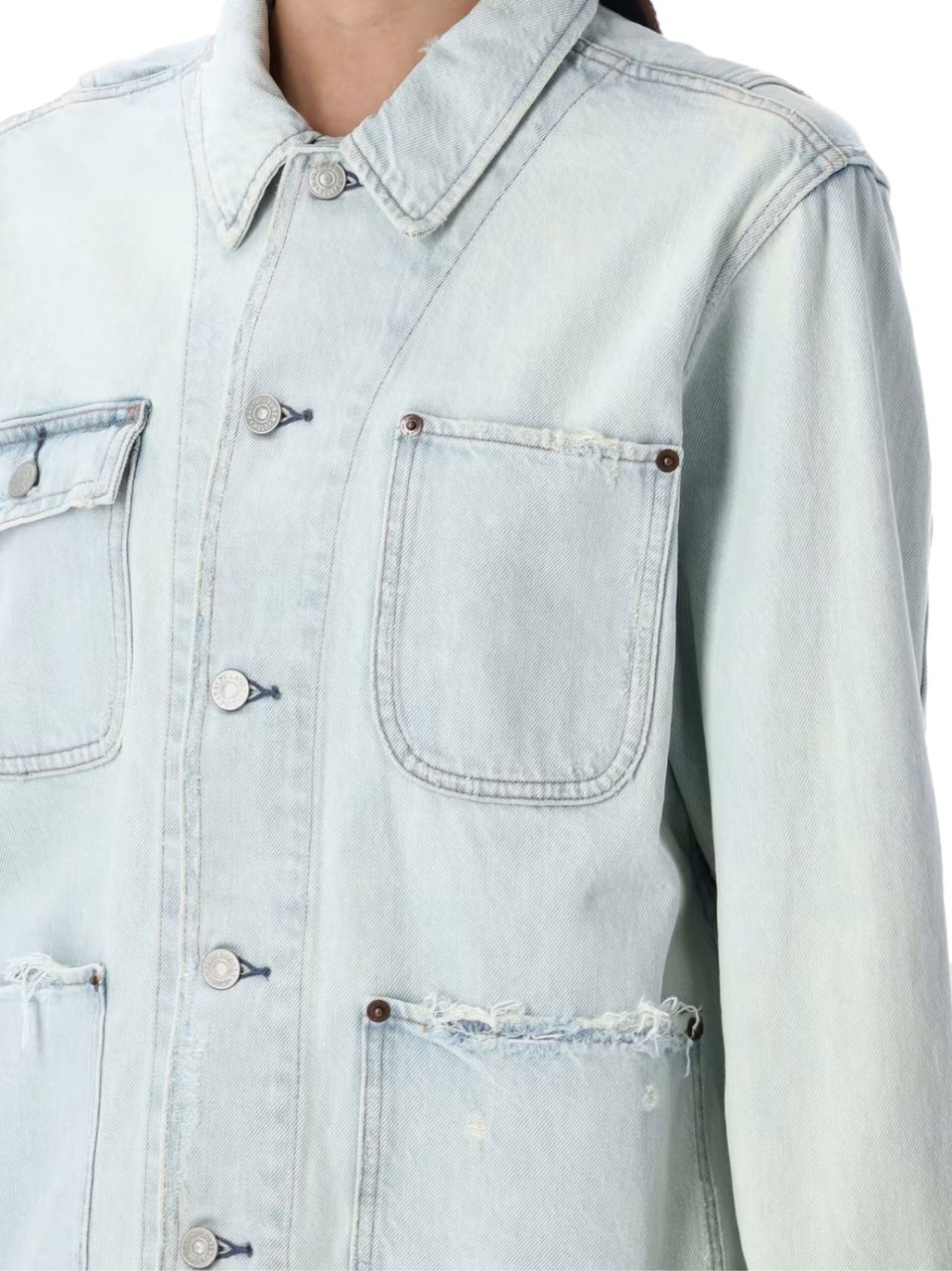 Ralph Lauren Motta Wash Workwear Denim Jacket Blauw