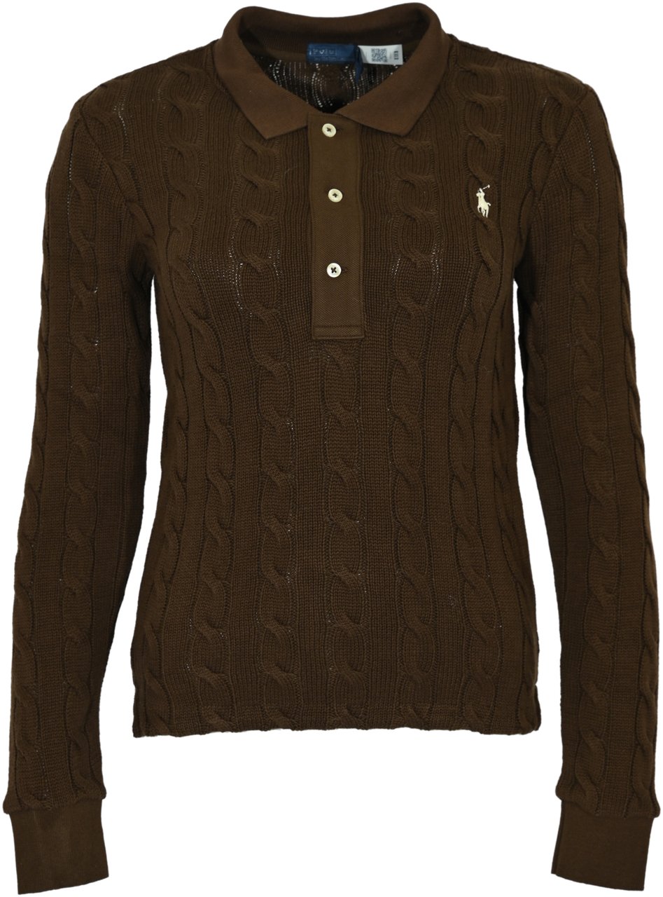 Ralph Lauren T-Shirts And Polos Dark Brown Bruin